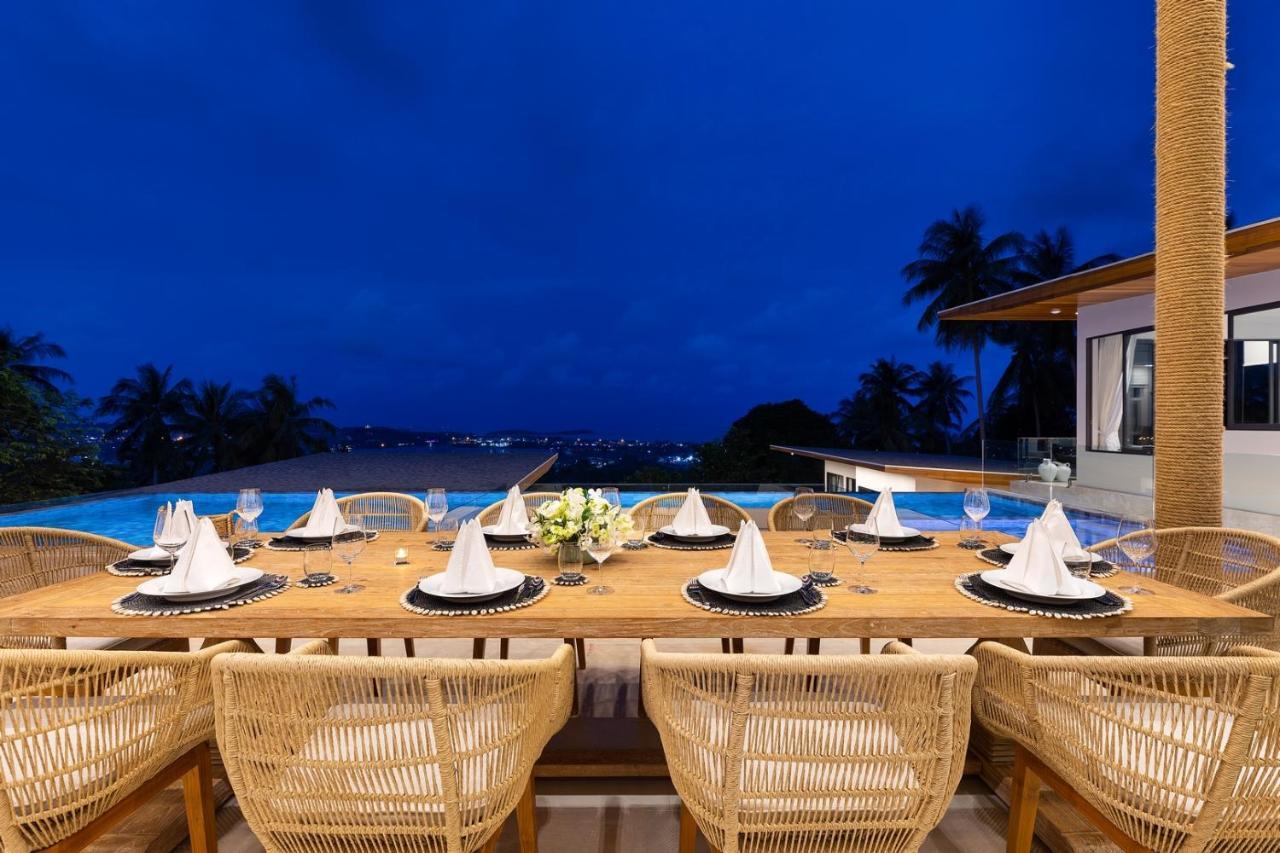 Asi Chaweng 6 Bedroom Sea View لكوه ساموي المظهر الخارجي الصورة
