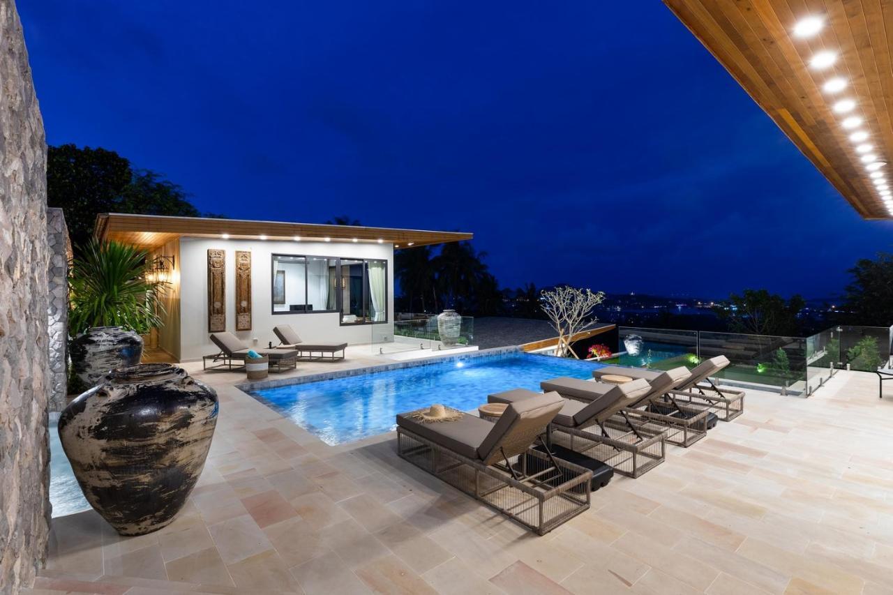 Asi Chaweng 6 Bedroom Sea View لكوه ساموي المظهر الخارجي الصورة
